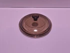 Replacement Amber Brown Glass LID only P81C 6" Diameter Pyrex Vintage