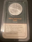🔥  1 oz SILVER AMERICAN EAGLE UNCIRCULATED COIN 2000 SEALED 99.93 % PURE 🔥