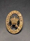 WW1 New Zealand Maori Pioneer Battalion Cap / Collar Badge. Army Military Rare