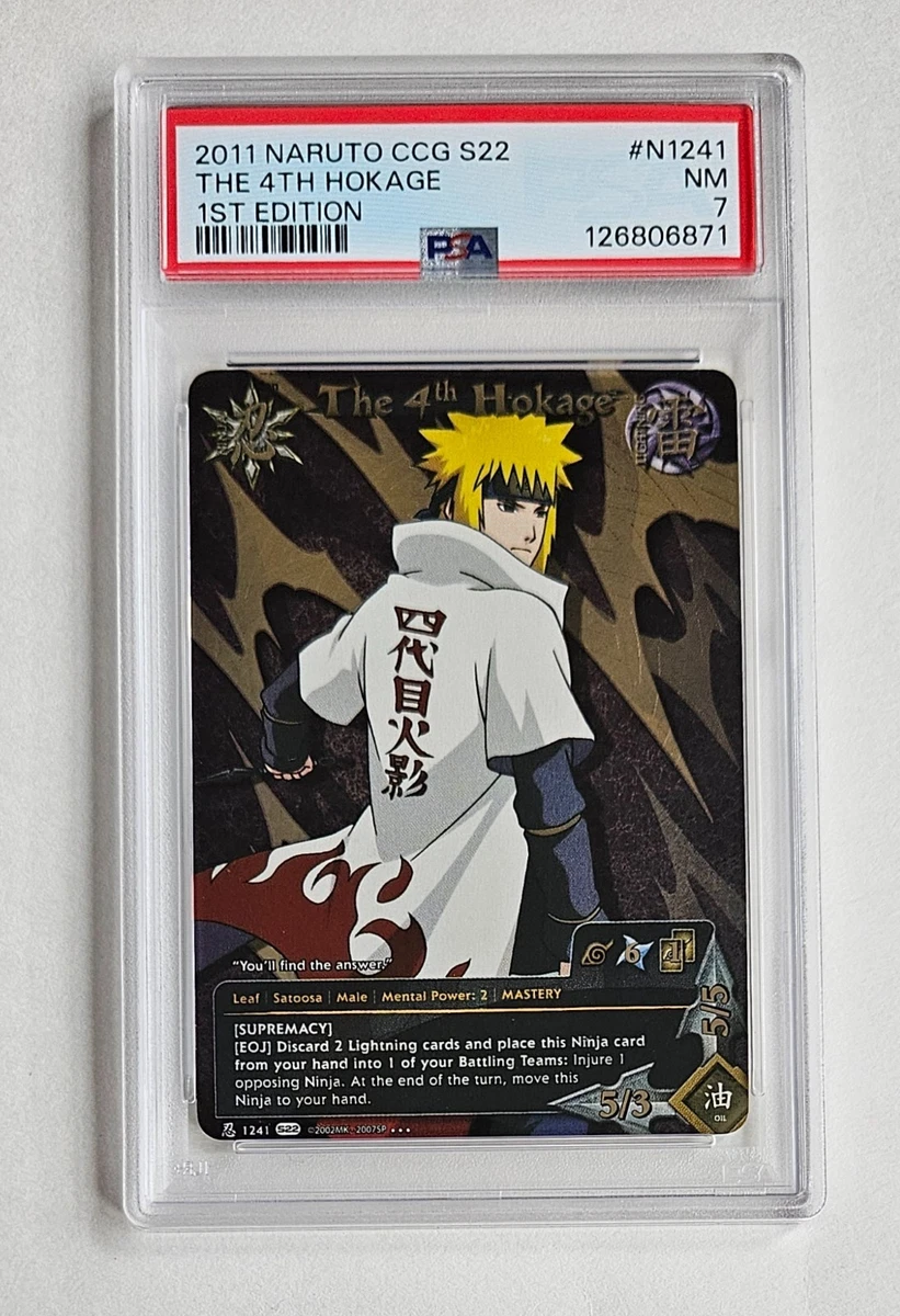Naruto CCG Bandai Super Rare Individual Collectible Card Game