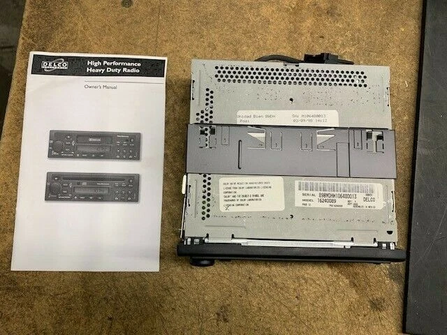 AC DELCO DELCO RADIO HEAD 16240089 NEW OEM - Image 3 of 4