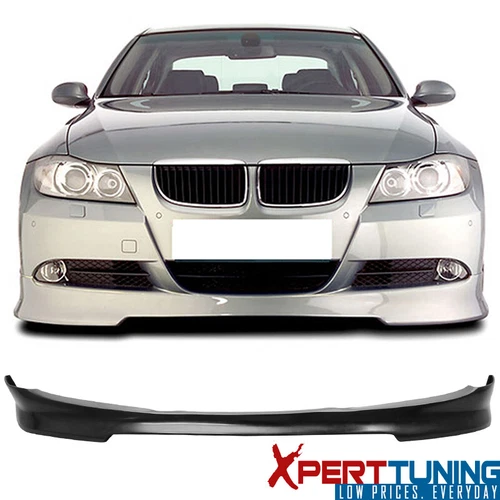Fits 09 10-12 BMW E90 E91 LCI 3 Series C Style Front Bumper Lip Spoiler PU