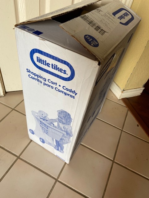 little tikes shopping cart caddy