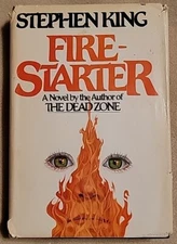 Stephen King FIRESTARTER 1980 Hardcover w/Dust Jacket Viking Press HC DJ Vintage