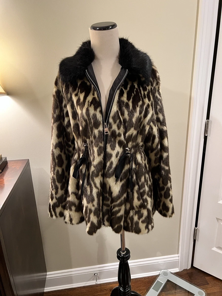Pinko faux hotsell fur coat