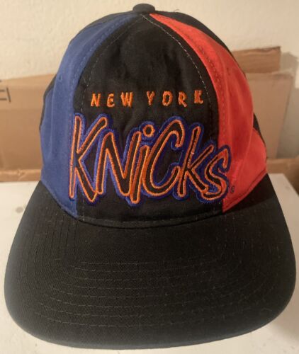 Vintage 90s New York Knicks Starter Hat The Classic Tri Power SnapBack
