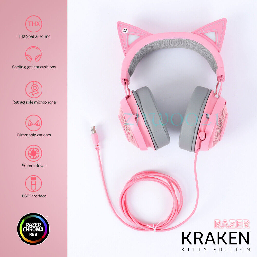 Auriculares Gamer Razer Kraken Quartz 