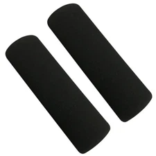 7/8in Motorcycle Handlebar Grips Cover Sponge Foam Protector Anti Vibration Slip