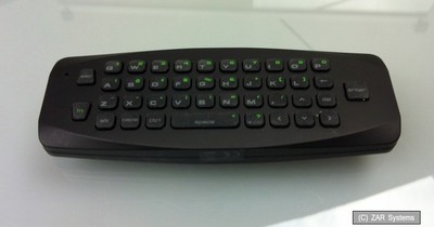 Snakebyte Vyper UNU Bluetooth Replacement Remote with Keyboard, Black, NEW