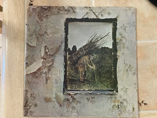 LED ZEPPELIN - Zoso IV 4 (1971) - 12" Vinyl Record LP - VG+