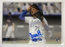 2021 Topps Stadium Club Carlos Hernandez #SCBA-CH RC Auto Kansas City Royals