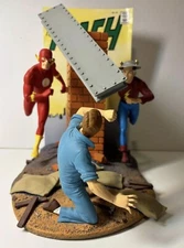 Flash of Two 2 Worlds Limited Edition 10 1/2" Statue  DC Direct 2000