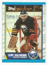 CLINT MALARCHUK 1989-90 TOPPS CARD NEAR MINT+ CONDITION
