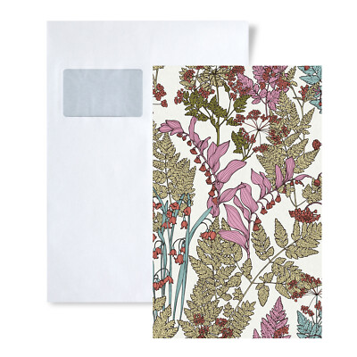 1 MUSTERSTÜCK Profhome S-377513-GU DIN A4 | MUSTER der Floral Tapete