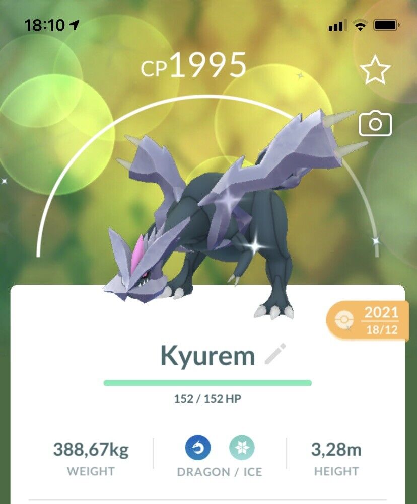 Can Kyurem be shiny in Pokemon GO?