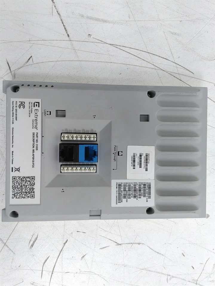 Extreme Networks WS-AP3912i-FCC 802.11ac Dual Radio AP Power Tested AS-IS Parts - Image 4 of 4