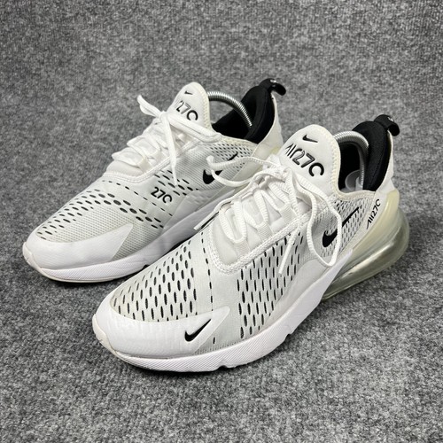 Nike Air Max 270 Womens Shoes 10.5 White/Black AH6789 Running Fitness