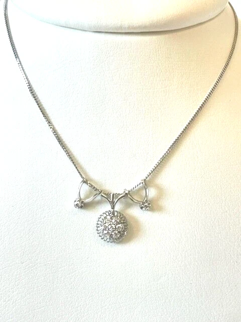 14K Diamond Pendant Necklace - Image 4 of 4