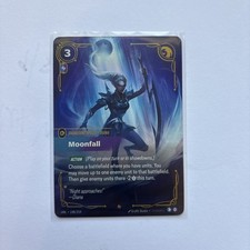 Moonfall 198/219 Epic Full Art Holo - Riftbound League of Legends Unleashed — live eBay listing