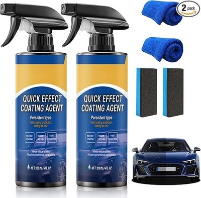 Advanced Car Quick-Acting Coating Agent Spray, Car Coating Spray, Quick Effect