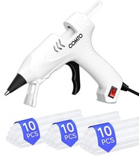 Hot Glue Gun Kit with 30 Sticks, 20W Fast Preheating Mini Hot Glue Gun and St... 0.39 per gallon