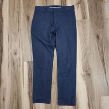 Rhone Commuter Slim Fit Men’s Chino Pants Size 33X30 Casual Blue Business