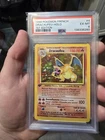 1999 Pokemon FRENCH 1st Edition Base Set Dracaufeu Charizard Holo 4/102 PSA 6