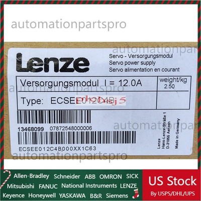 ECSEE012C4B NEW LENZE Servo Power Supply ECSEE012C4B Express Shipping