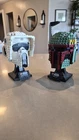New ListingLego Star Wars Boba Fett Helmet 75277 And Scout Trooper Helmet 75305