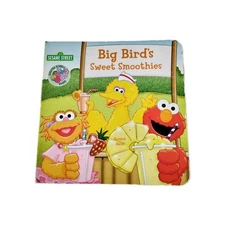 Sesame Street Big Bird's Sweet Smoothies Scratch 'N Smell Sniff Story Book 2016 