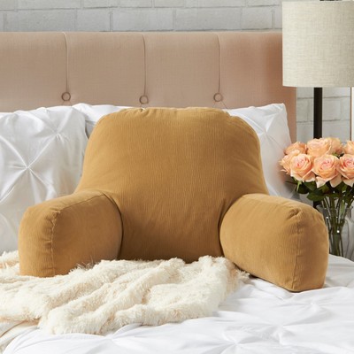 Buff Corduroy Microfiber Omaha Bed Rest Pillow