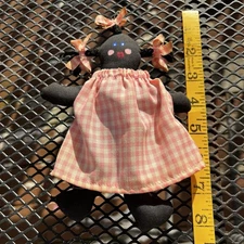 cloth folk art doll, lady