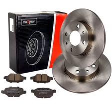 MAXGEAR Bremsscheiben Beläge Satz Hinten für FIAT 500 312 PANDA 199 PUNTO 188
