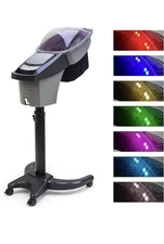 Elitzia 7 Color Hair Steamer Black Hooded Micro Mist Steamer