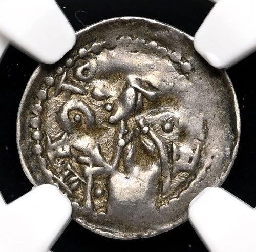 FRANCE, Lorraine Metz. Jean d'Apremont. Silver Denier. 1224-1238, NGC XF45