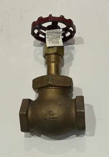 NOS Crane D46 PN46 1 1/4 inch Globe Valve Stainless Steel Plug Disc Valve/Seat. - Picture 2 of 5
