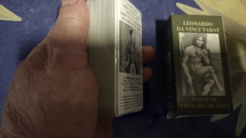 Baraja de Tarot Da Vinci de Colección 1ª Edición por Lo Scarabeo Cartas + Folleto-Pequeña - Imagen 13 de 22