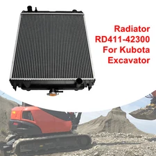 RD411-42300 Radiator For Kubota KX121-3S KX161-3 U50-3 U45-3ST U45-3 Excavator E