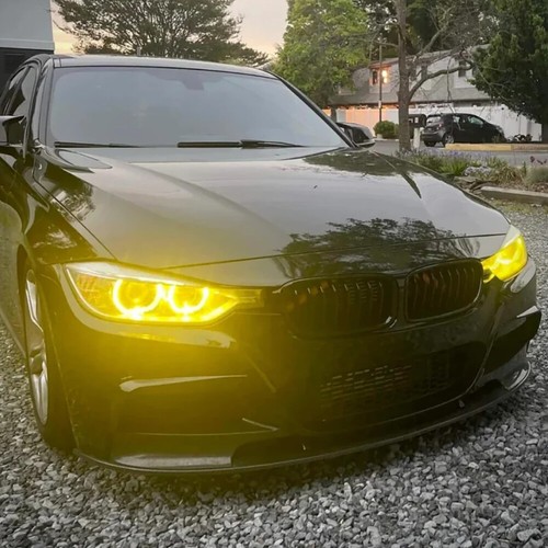 Yellow Angel Eyes DRL LED Boards For BMW 3 Series F30 F31 Xenon Headlight Lights - Bild 6 von 13