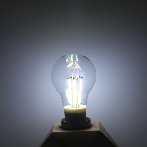 A55 Led Filament Globe Light Bulb Glass Screw bayonet 3w 4w 6w E27 6000k 12v Cob - Picture 6 of 15