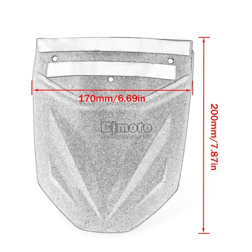 REAR MUDUGURAD FENDER EXTENDER EXTENSION FOR KAWASAKI 2017-2021 VERSYS X-300 - Bild 2 von 6