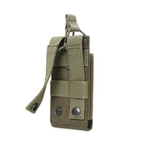 Tactical Molle Single Magazine Pouch Open Top Airsoft 5.56mm 9mm Mag Bag - Picture 17 of 23