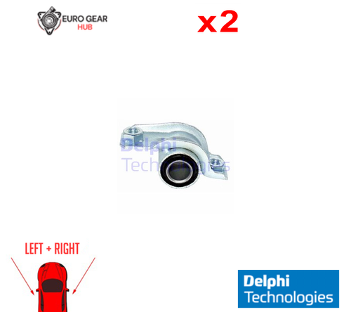 SET OF 2 MOUNTING, CONTROL/TRAILING ARM DELPHI TD414W FOR ALFA ROMEO / 2 PCS