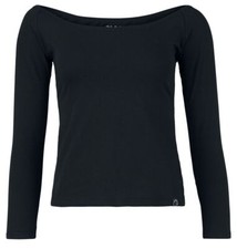 Black Premium by EMP Damen schwarzes Langarms...