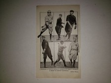 Braves 1915 Team Picture Rabbit Maranville Johnny Evers Fred Snodgrass