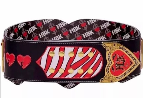 Shawn Michaels HBK Heart-Shaped Championship Replica Belt Limited Edition 2mm - Picture 11 of 13