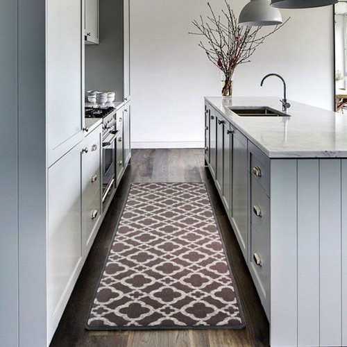 Non Slip Washable Kitchen Mats Small Large Hall Runners Absorbent Bathroom Mat - Picture 65 of 213