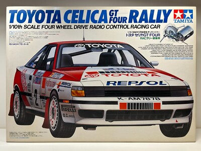 1991 新品 1/10 TOYOTA CELICA GT-FOUR TA-01 Vintage Tamiya TOYOTA CELICA GT-4 RALLY #58096 TA-01 4WD NIB