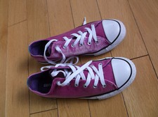 CONVERSE ALL-STAR JUNIOR TRAINERS, PINK, 658198C,SIZE UK 4, EU 37, US 4.5,