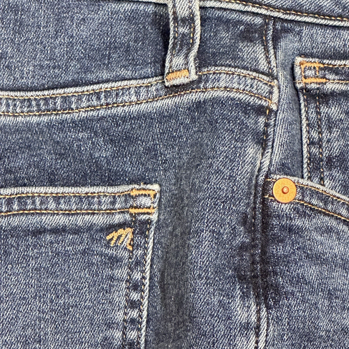 Madewell Jeans Womens 31 Curvy Skinny Flare Leg High Rise Flex Denim - Foto 5 di 8
